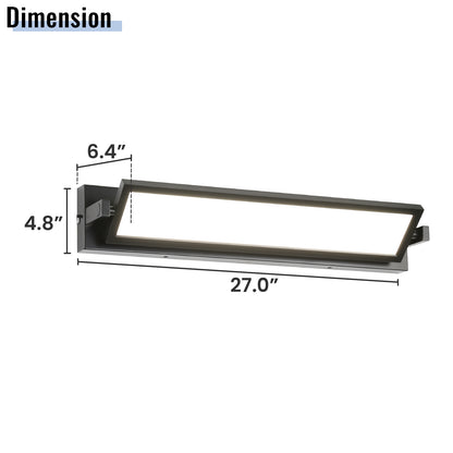 Metal Artwork Rotatable Sconces Wall Lamps with LED Dimmable Lights