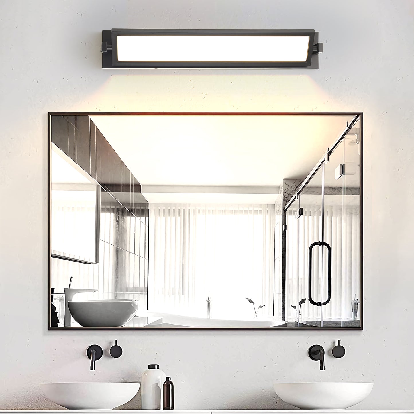 Metal Artwork Rotatable Sconces Wall Lamps with LED Dimmable Lights