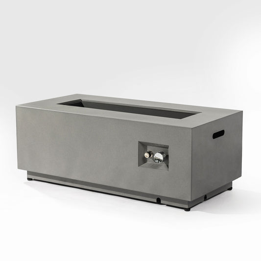 Outdoor Fire Pit Propane Fire Table with Tank Holder