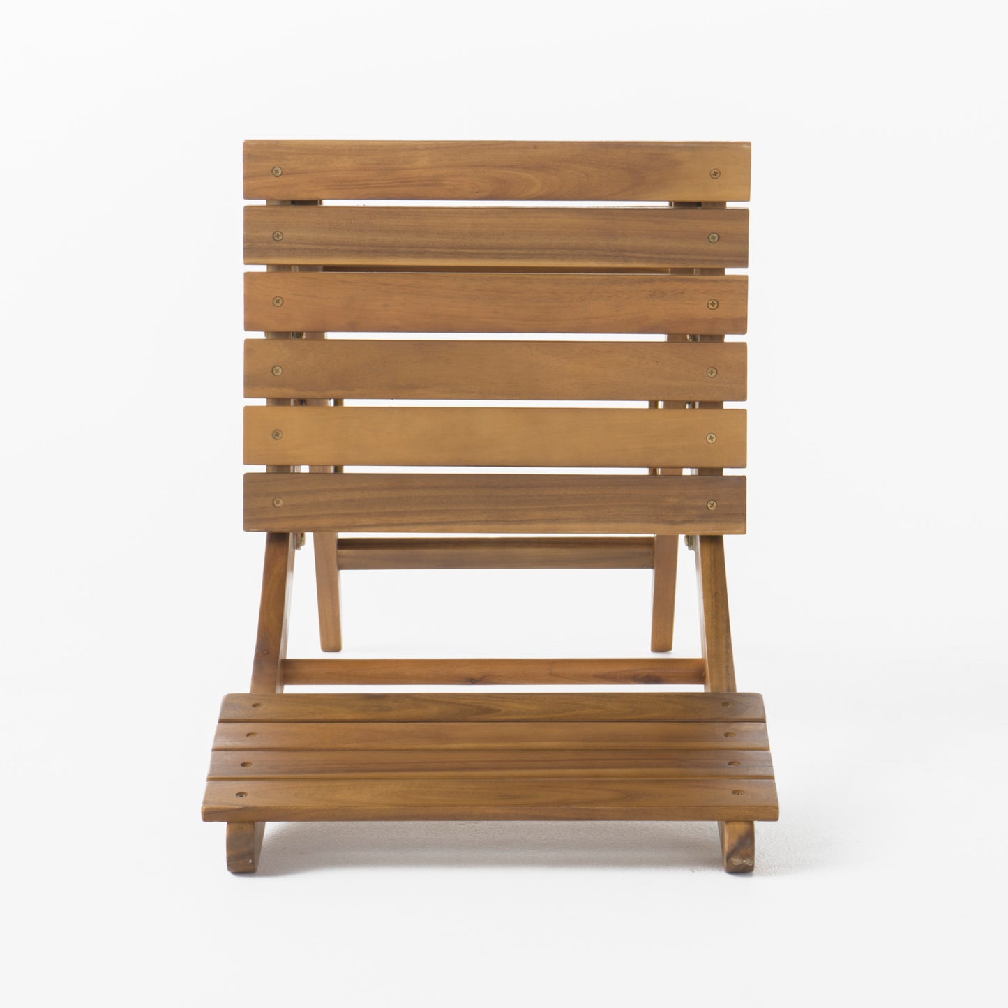 Outdoor Acacia Wood Folding Dining Chair (Set of 2),Natural