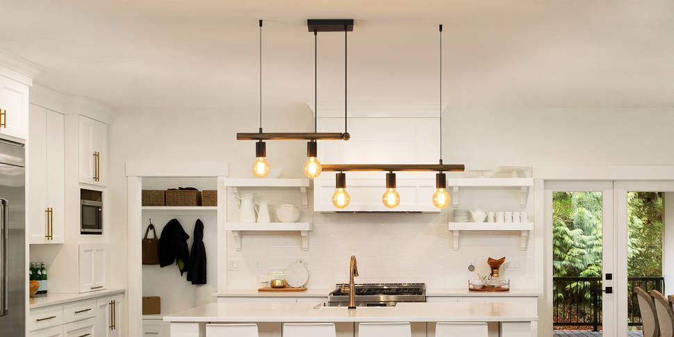 Macgregor 5 - Light Kitchen Island Pendant Light[No Bulb]