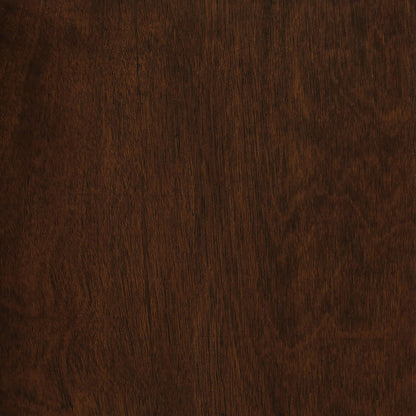 Black and Tobacco Upholstered Game Chair with Casters