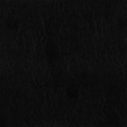 Black and Tobacco Upholstered Game Chair with Casters