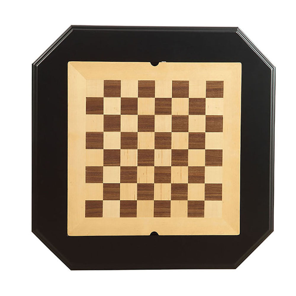 Black Game Table with 2 Drawer