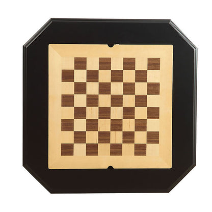 Black Game Table with 2 Drawer