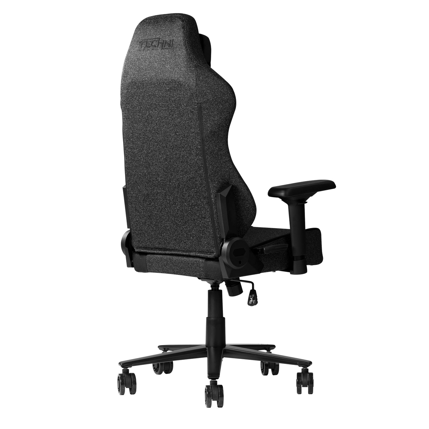 Techni Sport TSF65C Fabric Memory Foam Gaming Chair – Black
