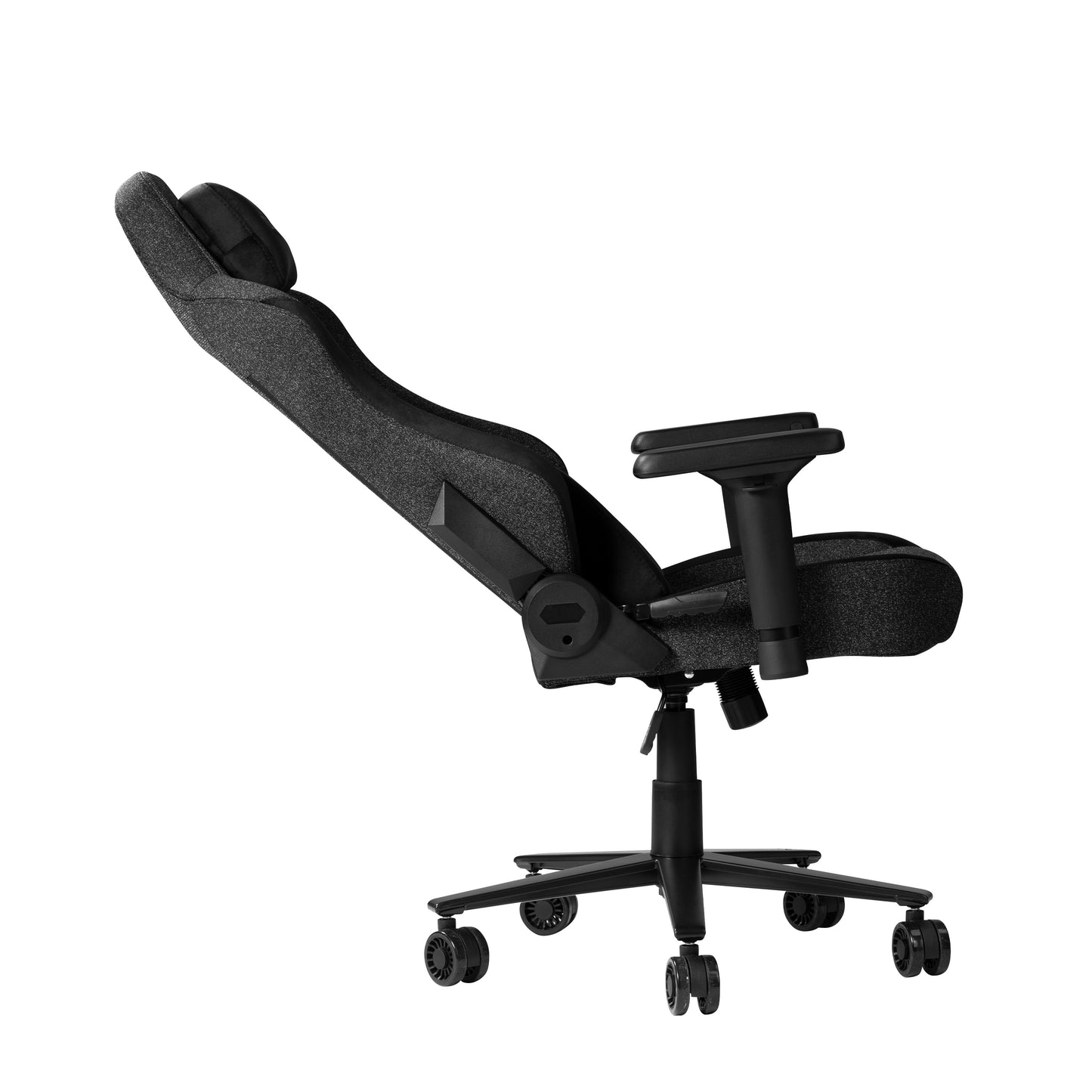 Techni Sport TSF65C Fabric Memory Foam Gaming Chair – Black
