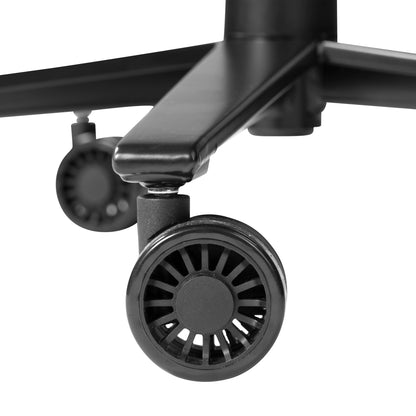 Techni Sport TSF65C Fabric Memory Foam Gaming Chair – Black