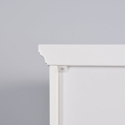 athroom Floor Storage Cabinet with 2 Doors Living Room Wooden Cabinet with 6 Shelves 15.75 x 11.81 x 66.93 inch
