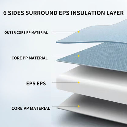 Khaki color ice cooler box 65QT camping ice chest beer box outdoor fishing cooler