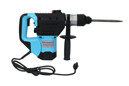 Rotary Hammer 1100W(Blue + Black) 1-1/2" SDS Plus Rotary Hammer Drill 3 Functions
