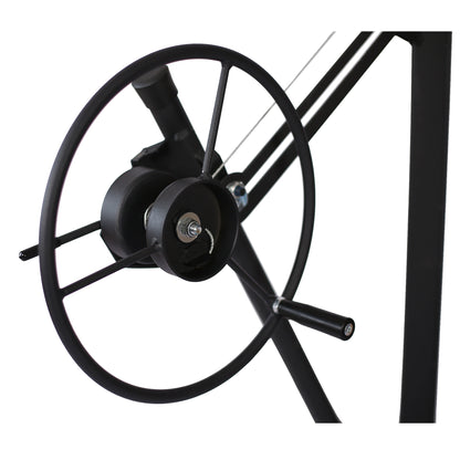 Drywall Panel hoist Drywall Lift Rolling Panel Hoist Jack Lifter 16ft black color