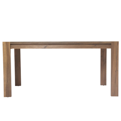 U_Style 7 Piece Acacia Wood Outdoor Dining Set, Suitable for Patio, Balcony, Backyard