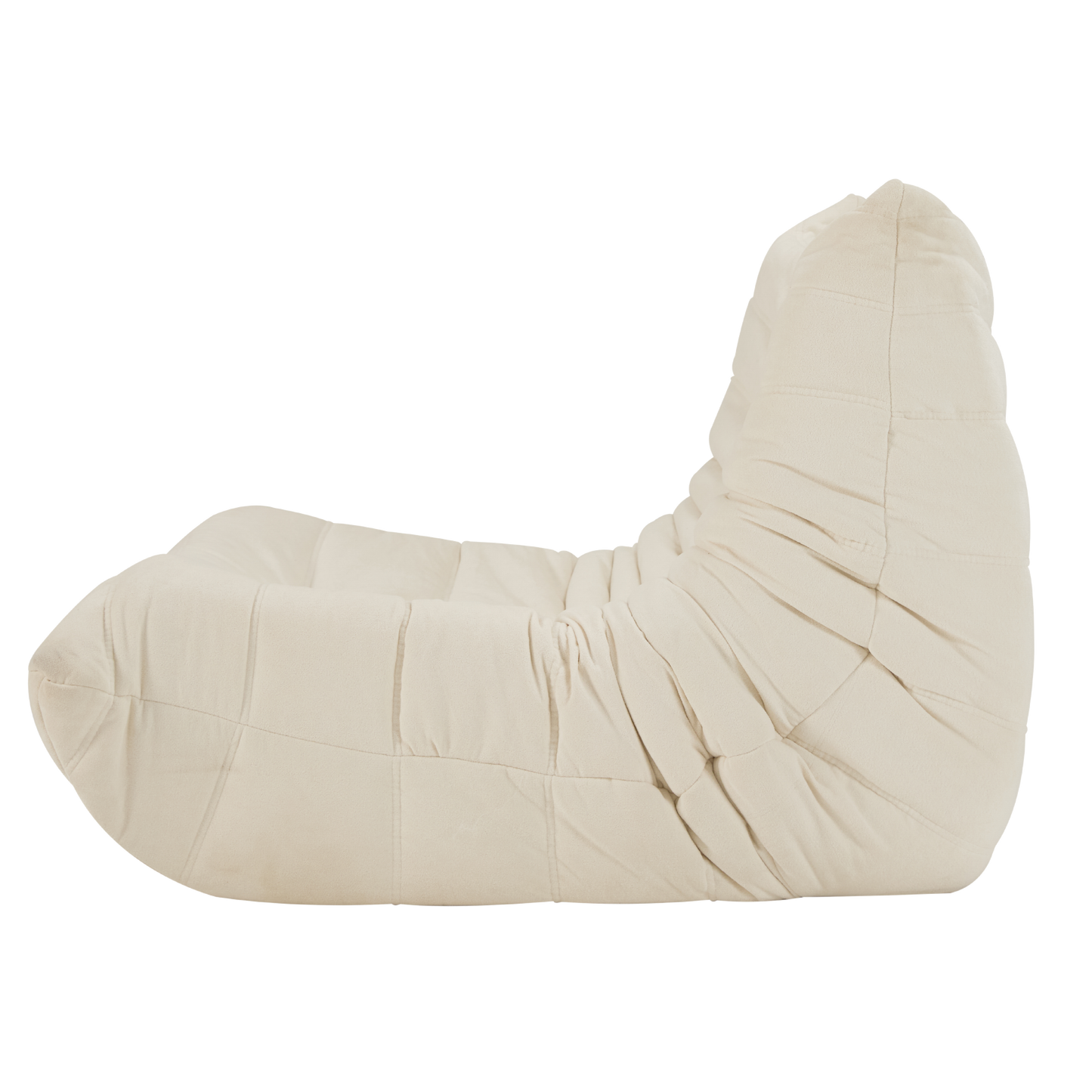 No Installation Bean Bag Chair Big Beanbag Chair for Adults Bean Bag Lounger Foam Chair for Home, Apartment, Living room or Gaming Venue Sofa in a box