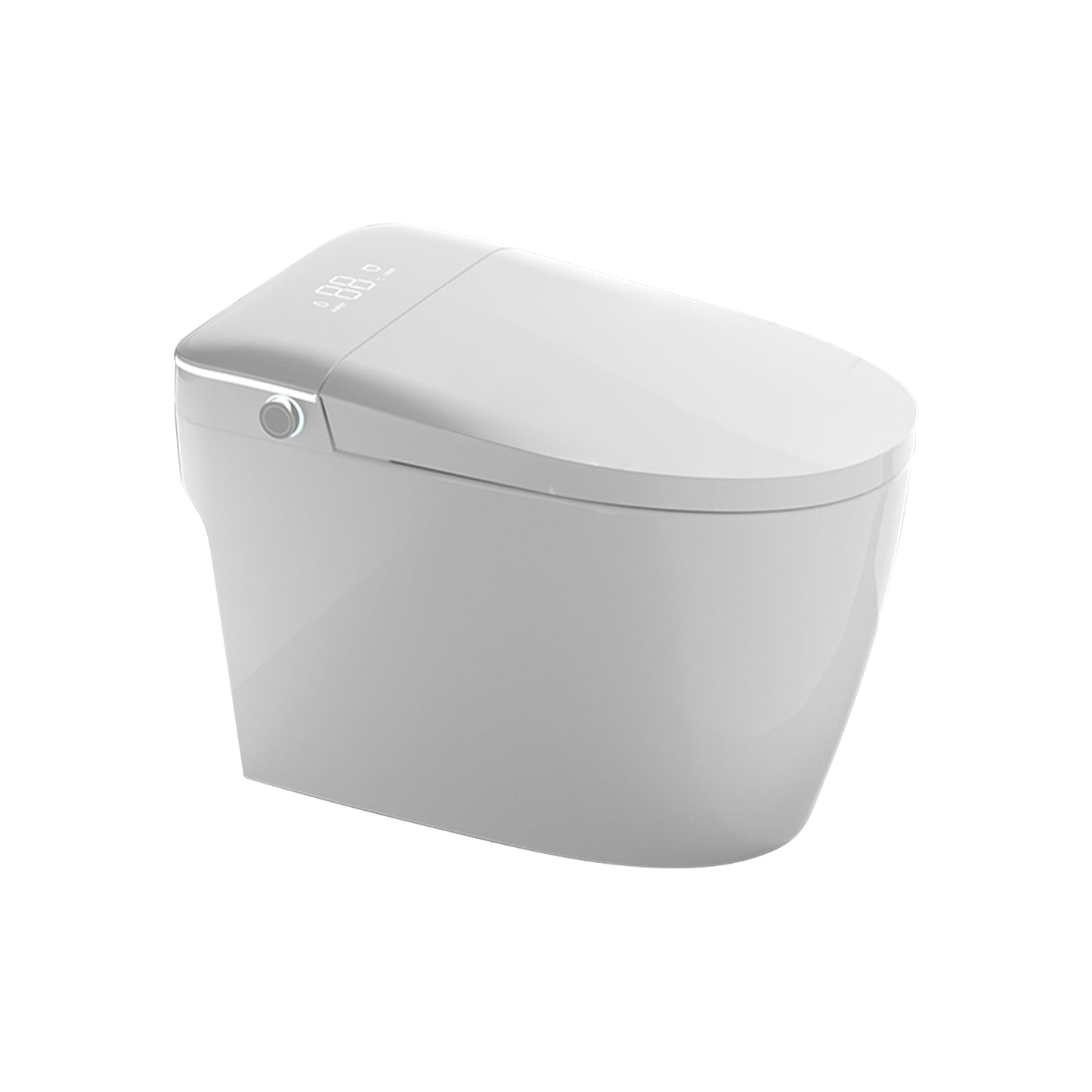 Smart Toilets with Heated Bidet Seat.Portable toilet with bidet built.Intelligent Toilet Auto Open/Close Seat. Bidet toilet with Dryer and Warm Water