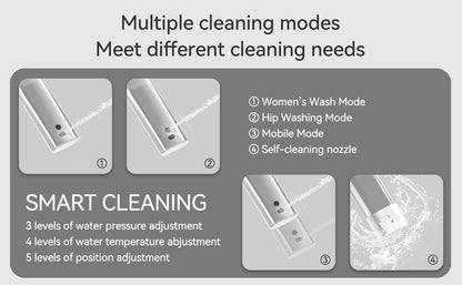 Smart Toilets with Heated Bidet Seat.Portable toilet with bidet built.Intelligent Toilet Auto Open/Close Seat. Bidet toilet with Dryer and Warm Water