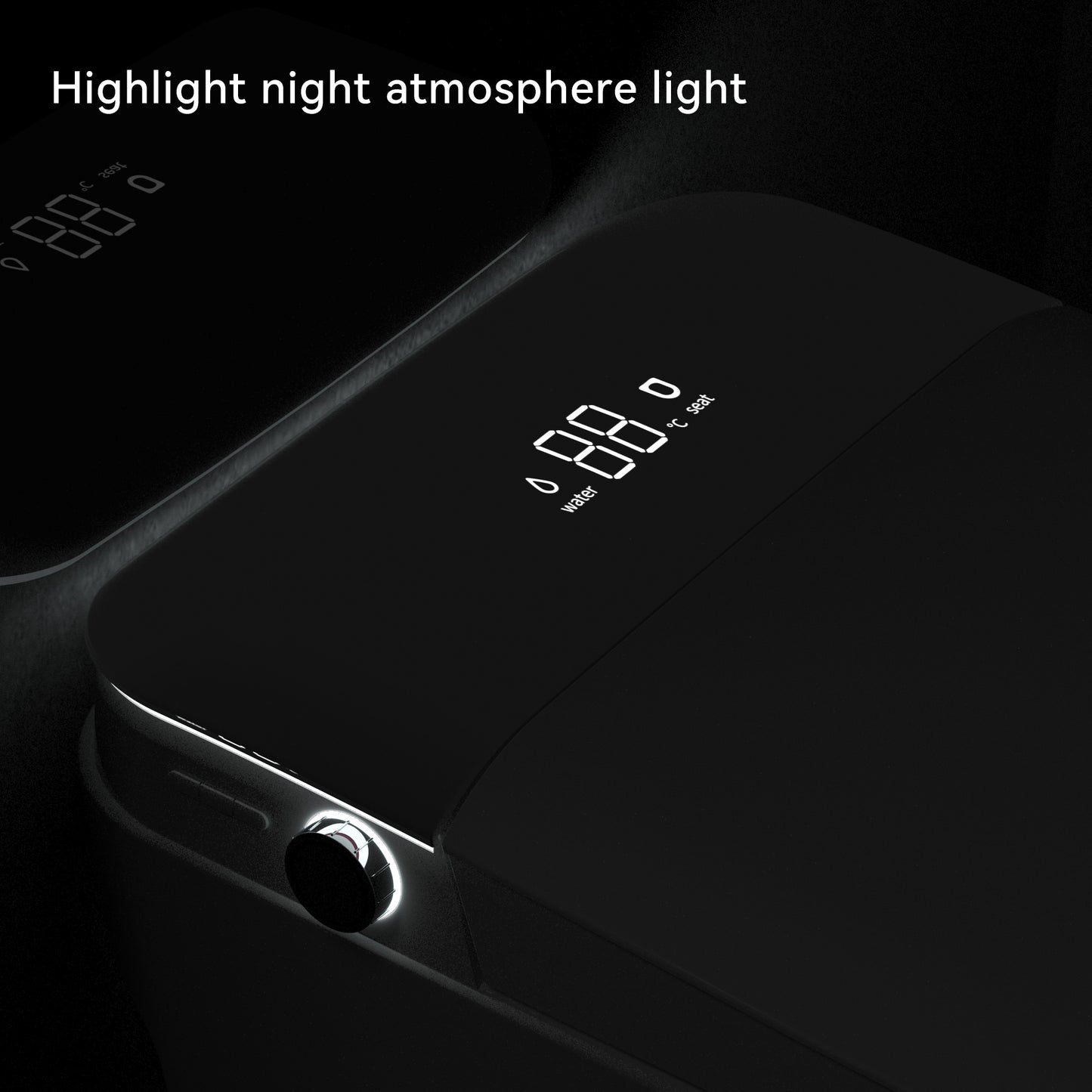 Smart Toilets with Heated Bidet Seat.Portable toilet with bidet built.Intelligent Toilet Auto Open/Close Seat. Bidet toilet with Dryer and Warm Water