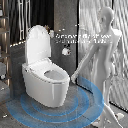 Smart Toilets with Heated Bidet Seat.Portable toilet with bidet built.Intelligent Toilet Auto Open/Close Seat. Bidet toilet with Dryer and Warm Water