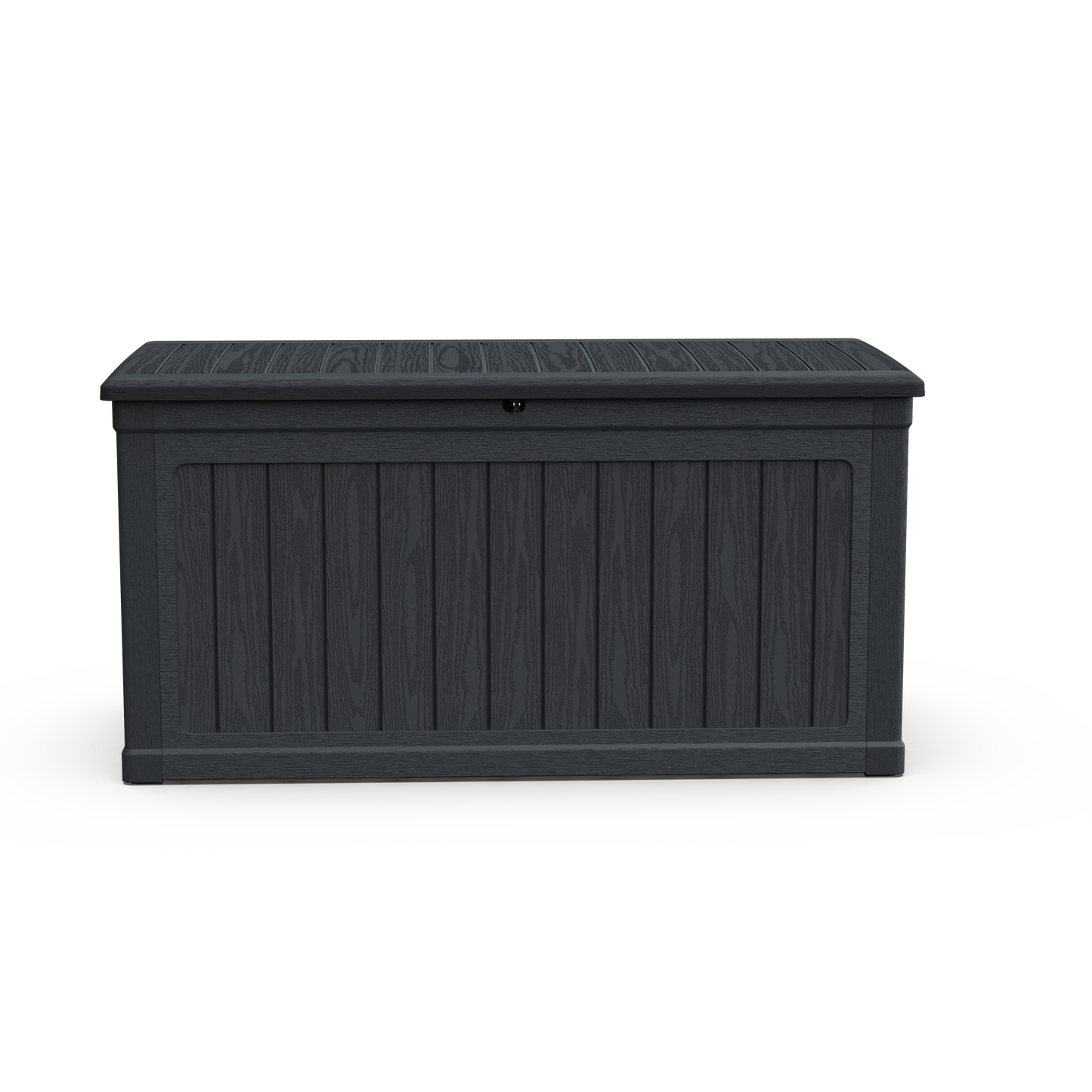 230 Gallon Large Outdoor Storage XXL Deck Box for Patio Furniture, Outdoor Cushions, Garden Tools and Sports/Pools Equipment, Waterproof Resin, Lockable, Black