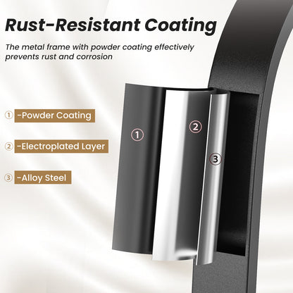 Patio Barstools Set of 2, Swivel Outdoor Patio Bar Stools with Textilene Fabric, Height Top Outdoor Chair 360° Swivel, All Weather Use, Ergonomic Comfort Bar Height Tall Stools for Outside