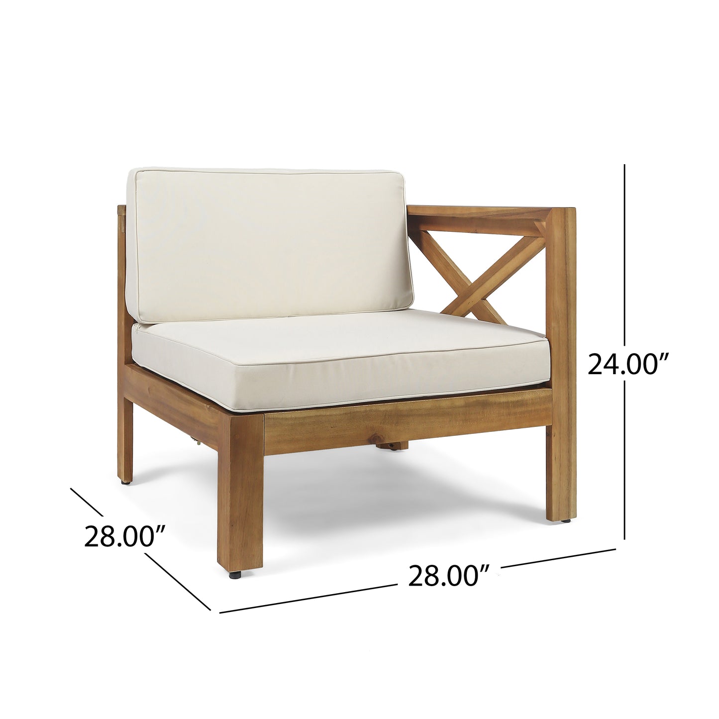 ALCOVE LSHAPE SOFA SET, BEIGE