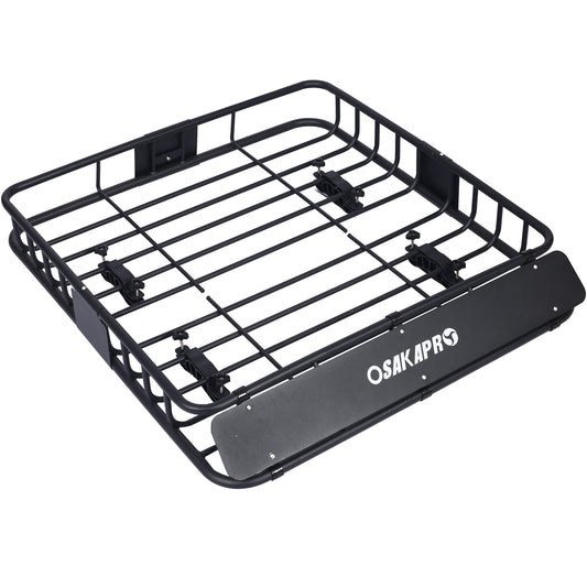 Rooftop Cargo Carrier Basket Motoring Roof Rack,Top Mount Roof Rack 43 black steel