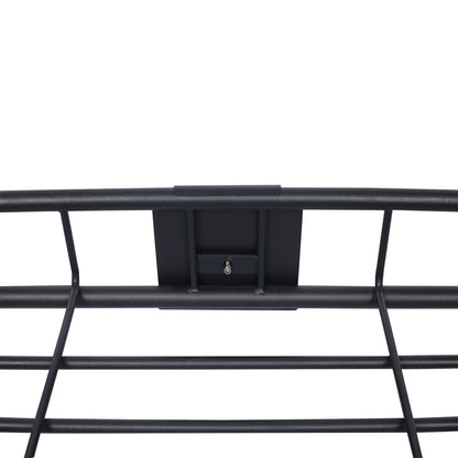 Rooftop Cargo Carrier Basket Motoring Roof Rack,Top Mount Roof Rack 43 black steel
