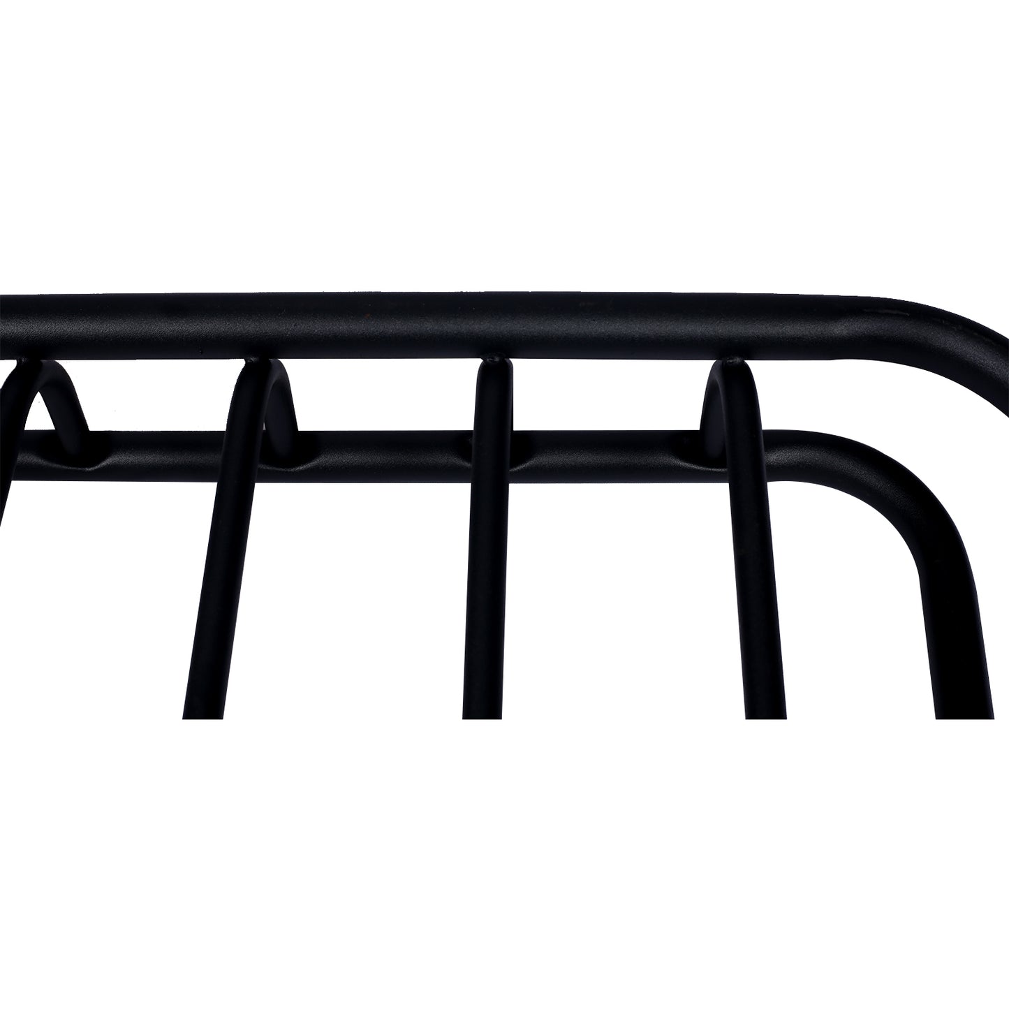 Rooftop Cargo Carrier BasketMotoring Roof RackTop Mount Roof Rack 64black steel