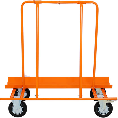 Heavy Duty Drywall Sheet Cart & Panel Dolly 1800lbs load capacity,panel service cart ,casters with brake