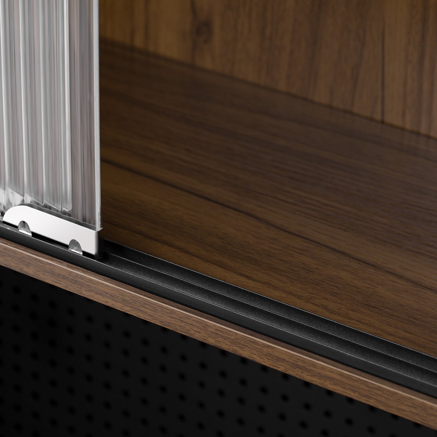 Modern Wooden Foldable Desk with Hutch & Storage, Home Office Pet-friendly Gaming Desk with Shelves, Space-Saving Workstation with Free Cat Bed & Scratching Post