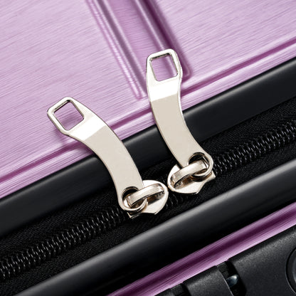 Hardshell Luggage Set 3 Piece, Durable ABS+PC Travel Suitcase with Spinner Wheels for Men Women (20/24/28 Inch)