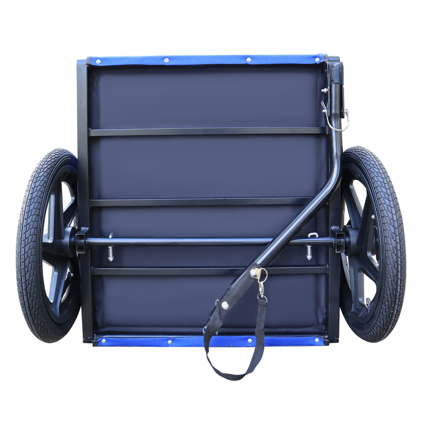 Pet Bike Trailer Dog Cart for Bicycle,Suitable for Small and Medium Pets, Easy Folding Cart Frame, Quick Release Wheel, Non-Slip Floor, Internal Leash