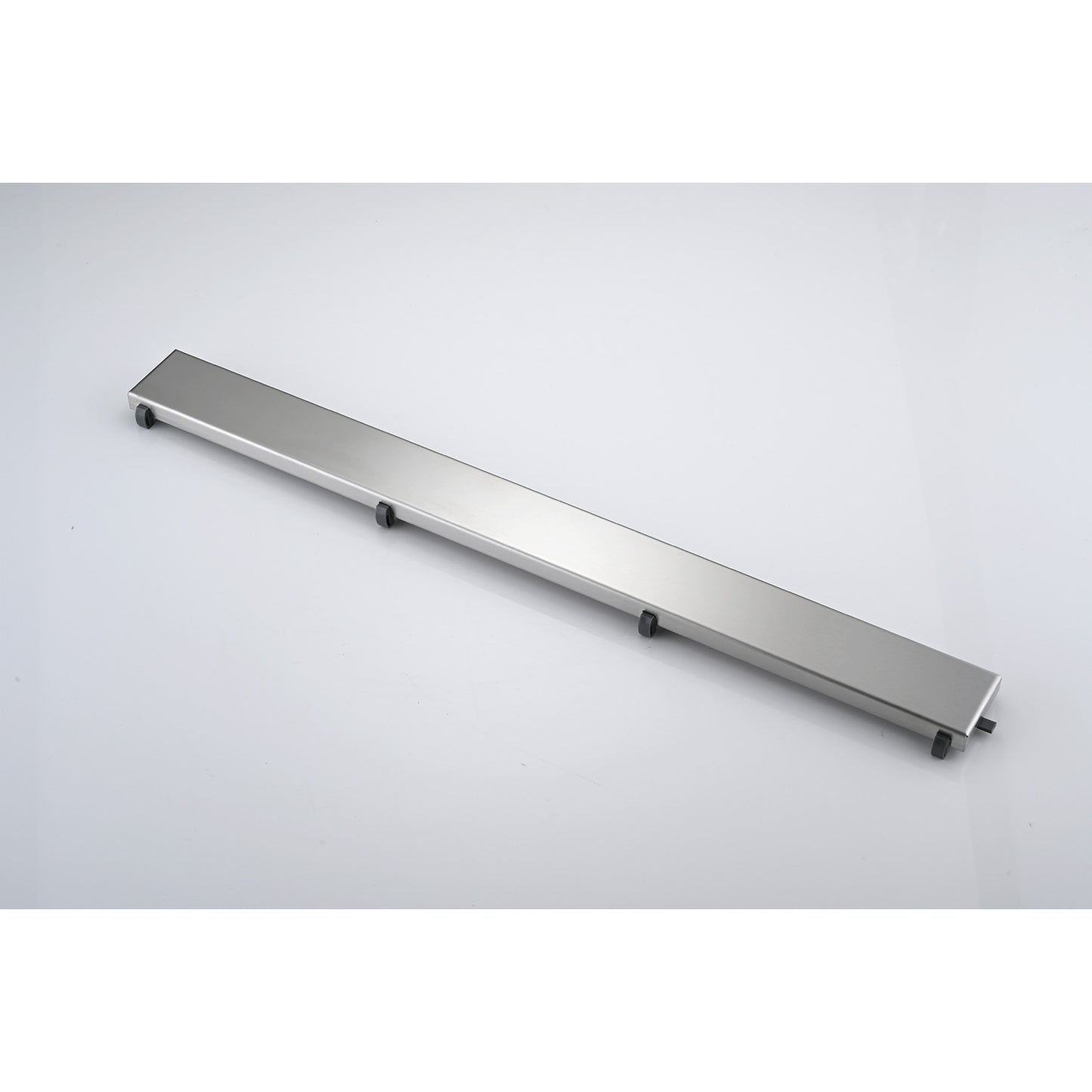 24 Inches Linear Shower Drain, Included Hair Strainer and Leveling Feet