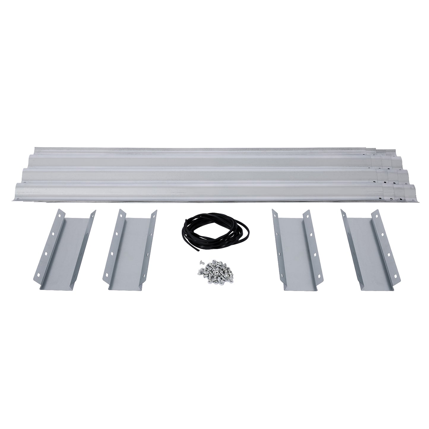 Galvanized Planter Bed,Galvanized Raised Garden Bed Kit, Galvanized Planter Raised Garden Boxes Outdoor, Square Large Metal Raised Garden Beds for Vegetables,4*4*1ft