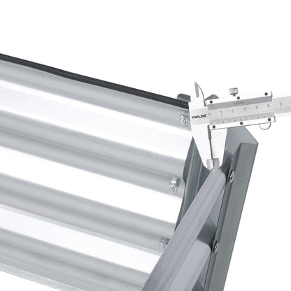 Galvanized Planter Bed,Galvanized Raised Garden Bed Kit, Galvanized Planter Raised Garden Boxes Outdoor, Square Large Metal Raised Garden Beds for Vegetables,4*4*1ft