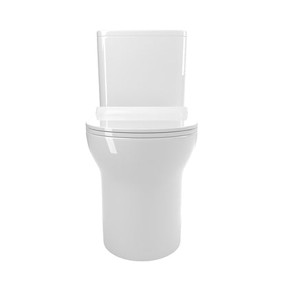 1.1/1.6 GPF Elongated Comfort Height Floor Mounted One-Piece Toilet, CUPC Certified, WaterSense Cetified, Ceramic, White Color, Soft Close Seat