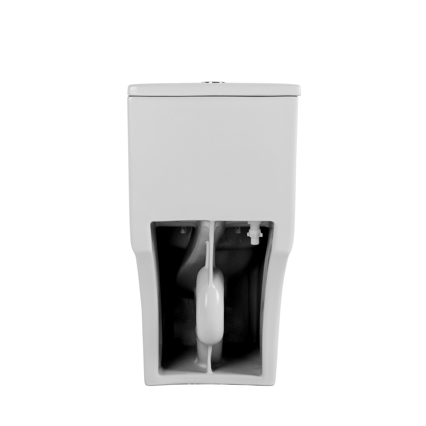 1.1/1.6 GPF Elongated Comfort Height Floor Mounted One-Piece Toilet, CUPC Certified, WaterSense Cetified, Ceramic, White Color, Soft Close Seat