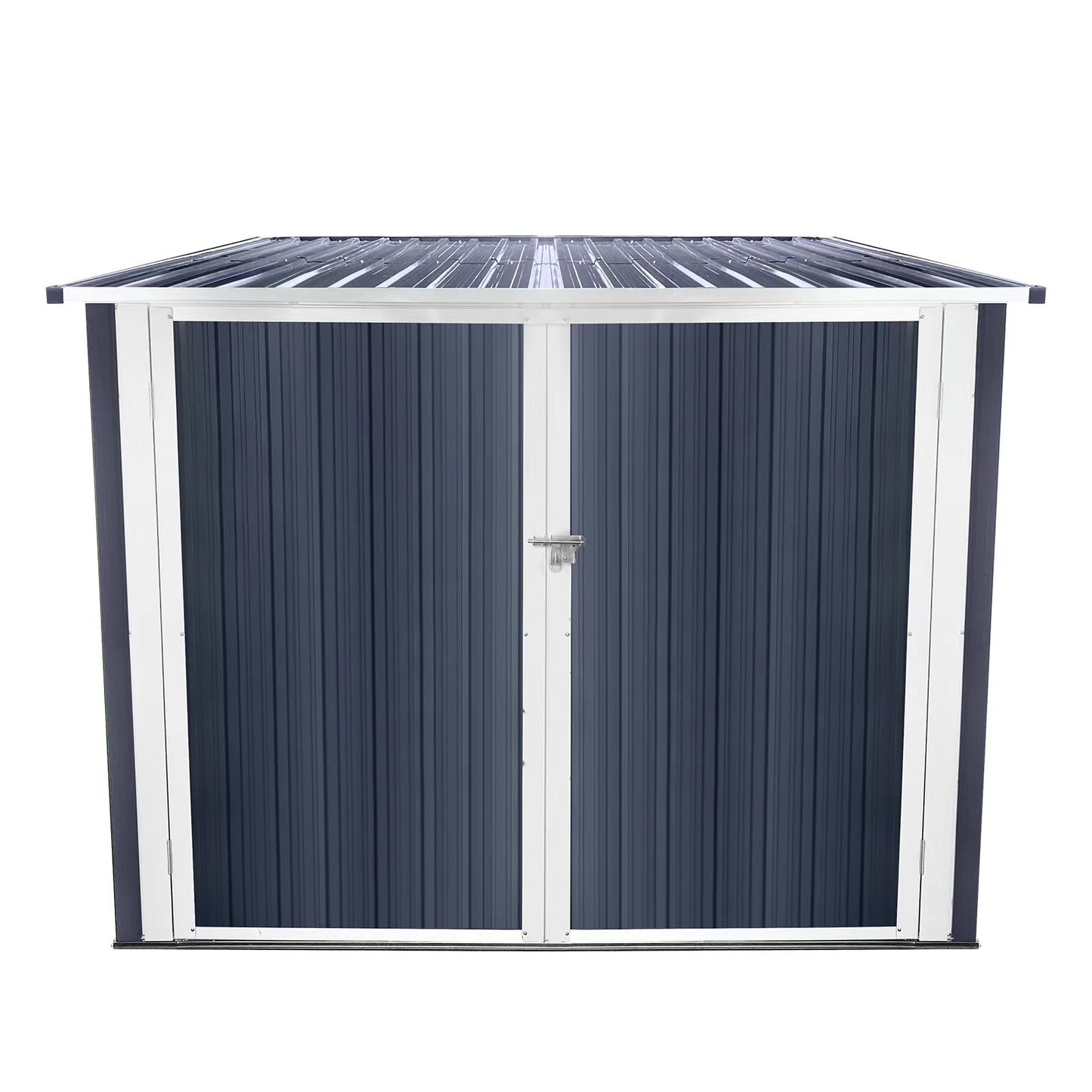 Bicycle Outdoor Steel Storage Shed ,Stores 4 Bikes,Grey
