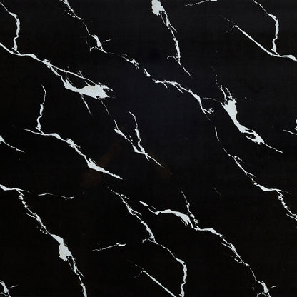 Modern minimalist and luxurious black imitation marble texture dining table rectangular office desk.Game desk .desk.For dining room, living room, terrace, kitchen F-907