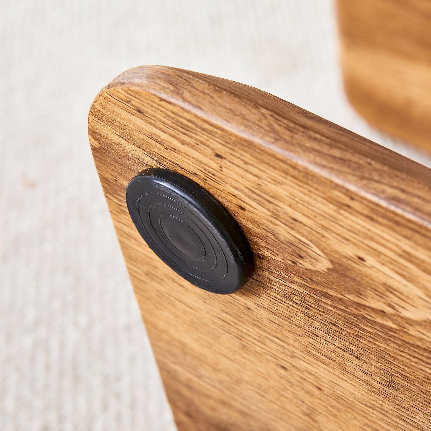 Modern simple luxury rectangular coffee table in wood color. The computer desk. The game table. Suitable for dining room, living room, terrace, kitchen. 47 "x 25.6" 18"
