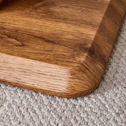 Modern simple luxury rectangular coffee table in wood color. The computer desk. The game table. Suitable for dining room, living room, terrace, kitchen. 47 "x 25.6" 18"