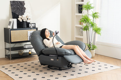 Power Recliner Swivel Glider USB Charger With Bluetooth Music Player Different Function Sleep Working Game and Leisure Model