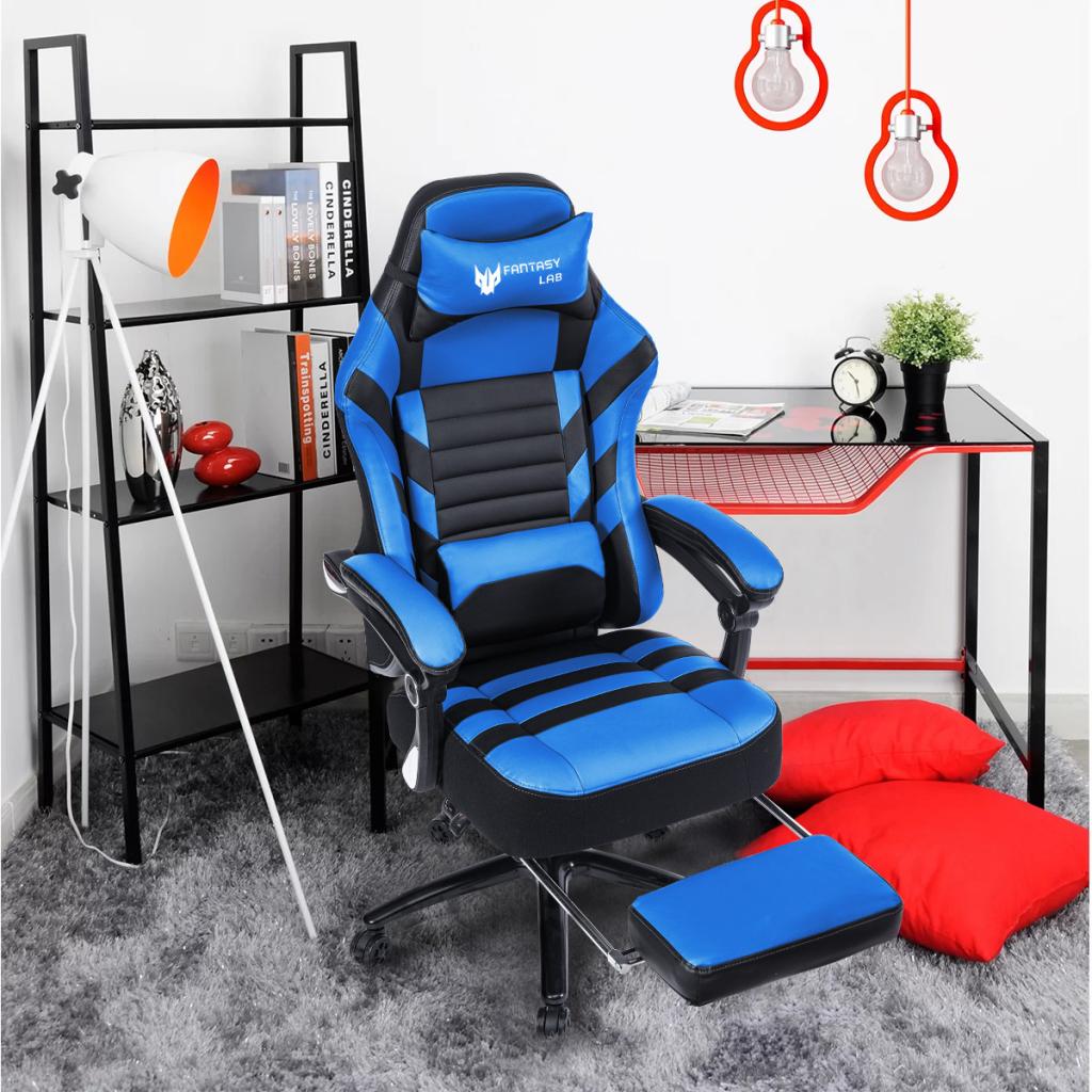 Vanbow.Seat Height Adjustable Swivel Racing Office Computer Ergonomic Video Game Chair