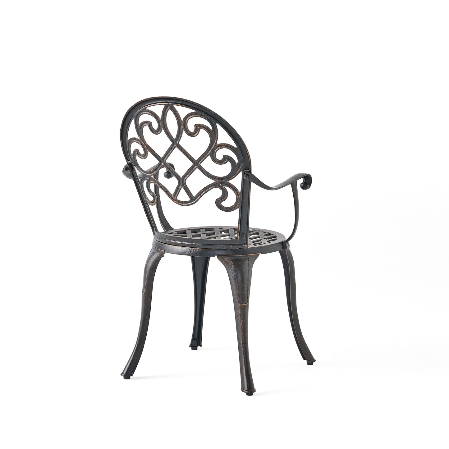 3PC CAST BISTRO SET W ICE BUCKET