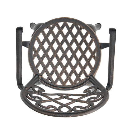 3PC CAST BISTRO SET W ICE BUCKET