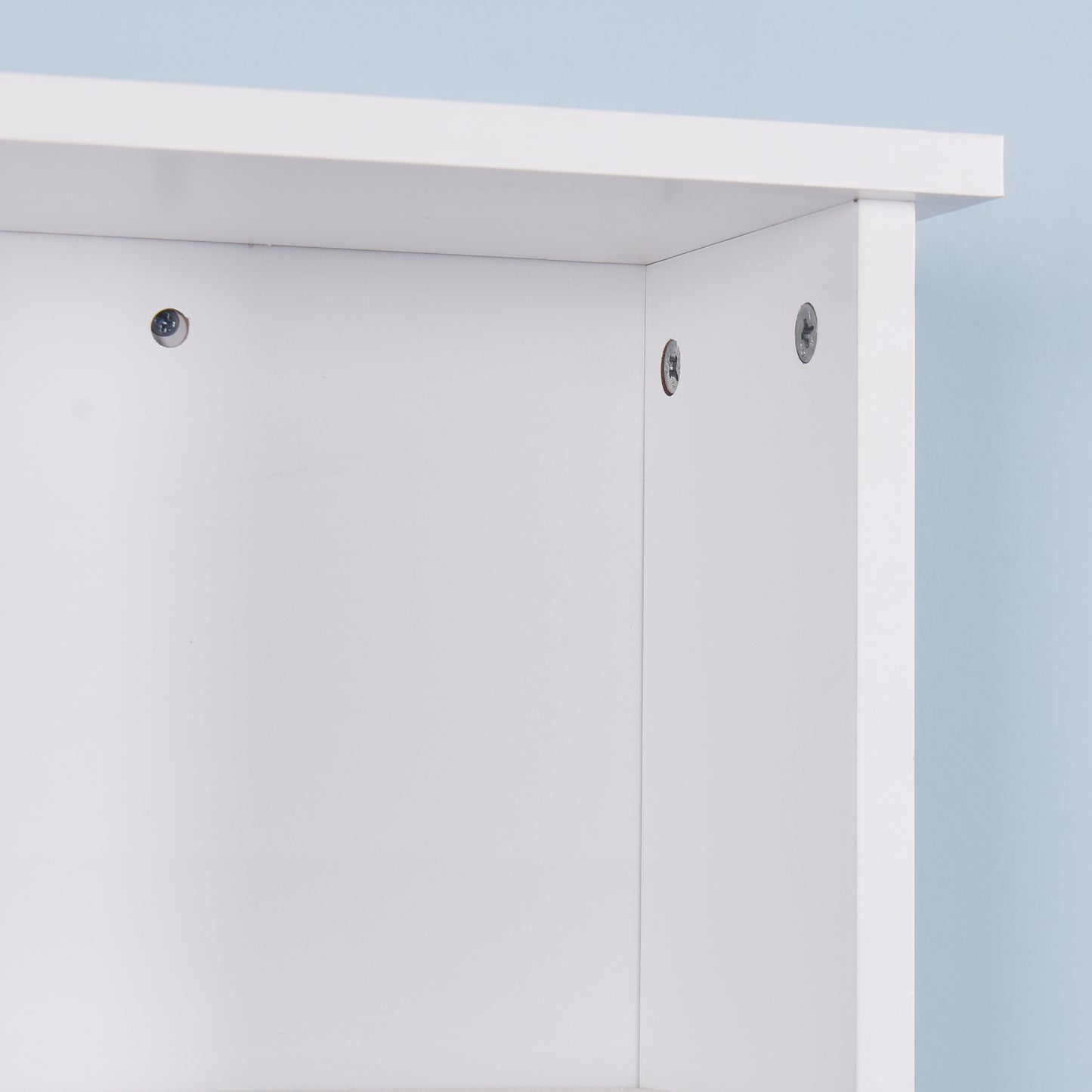 Wall Mount Medicine Cabinet with a Door, Wooden Bathroom Storage Cabinet with Adjustable Shelf