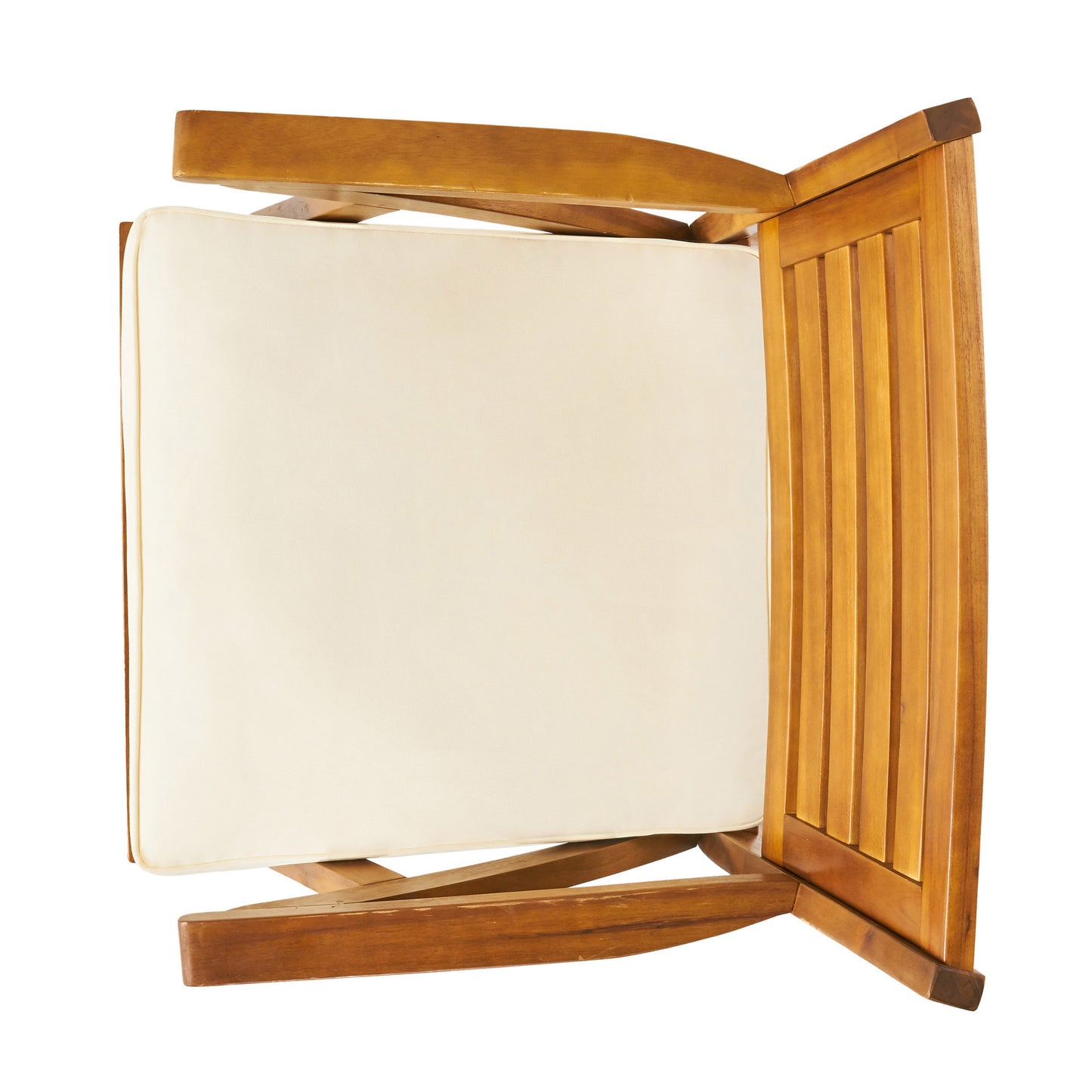 OUTDOOR  7 PIECE WOOD DINING SET WITH CUSHIONS,TEAK