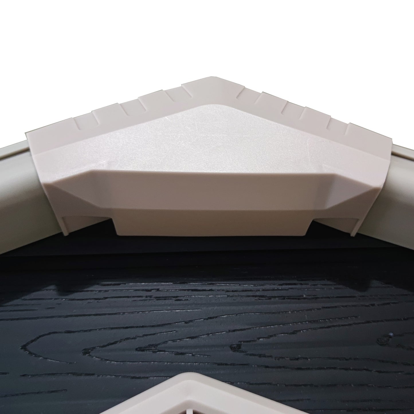 8x4ft Outdoor Resin Garden Shed with Floor and 2 Windows, Plastic Patio Outdoor Storage Shed with Lockable Door for Garden Tools, Bicycles, Trash Cans, Black