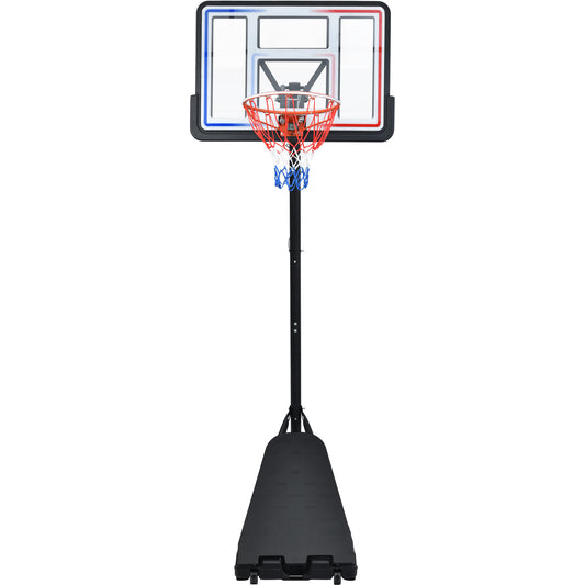 Portable Basketball Hoop Basketball System 8-10ft Height Adjustable for Youth Adults LED Basketball Hoop Lights, Colorful lights, Waterproof,Super Bright to Play at Night Outdoors,Good Gift for Kids