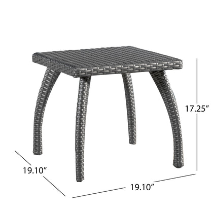 HONOLULU BROWN SIDE TABLE